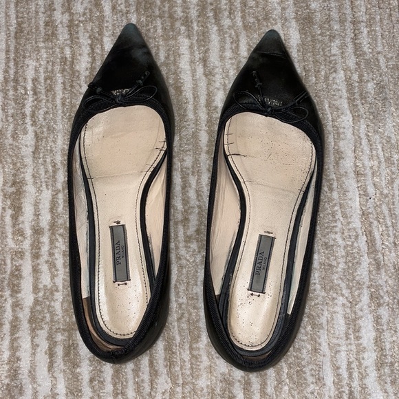 Prada Milano pointy ballet flats - Picture 4 of 12